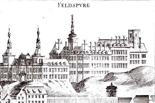 Das alte Schloss in Feldsberg