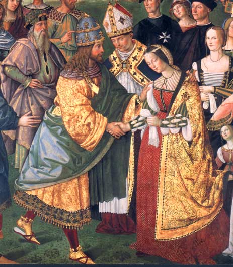 Friedrich III. und Eleonore von Portugal