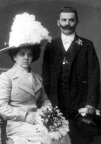 Karl Keck und Viktoria Niewolkiewicz